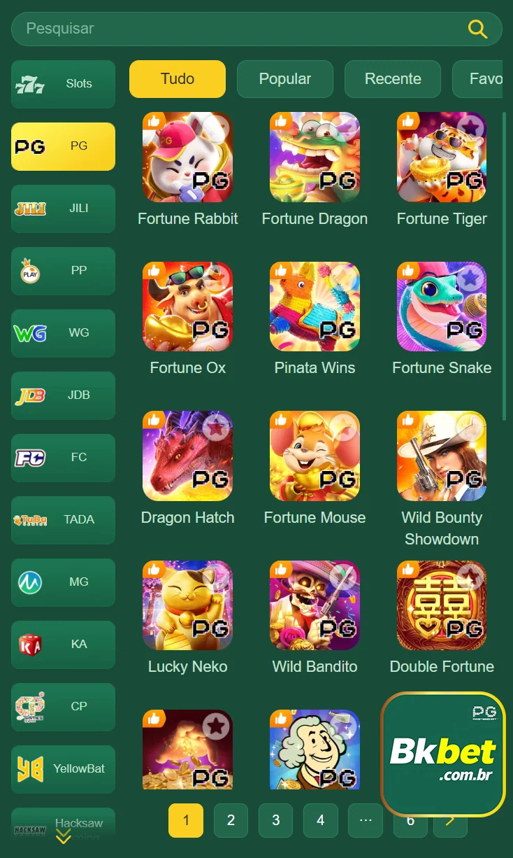 Interface moderna do app bkbet em celular com apostas